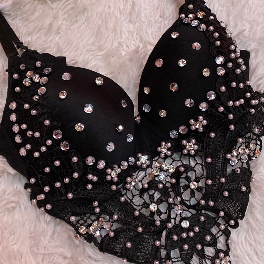 Sexy Black Lace Bra